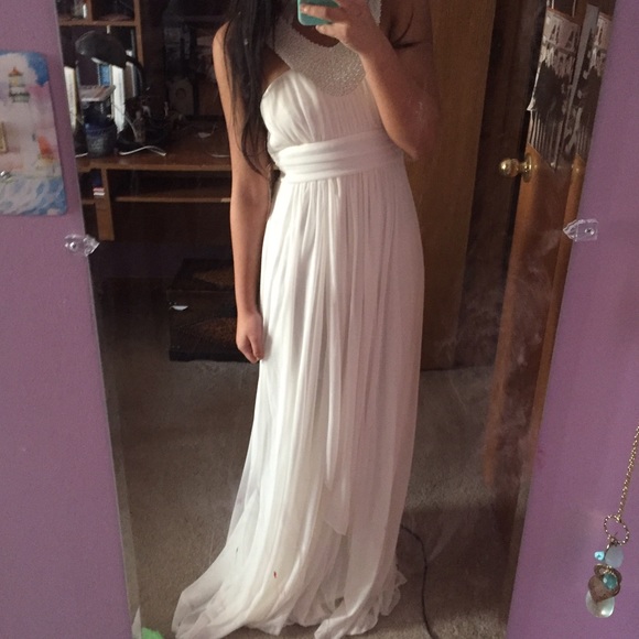 NEW Ivory Formal Dress
