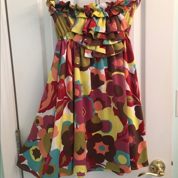 Judith March strapless dress (Small)