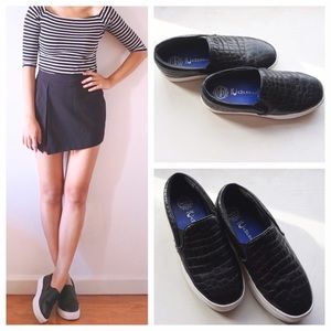Jeffrey Campbell Sarlo Slip-on Sneakers - 6.5