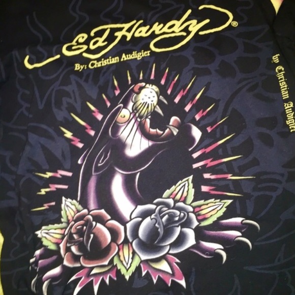 Authentic Ed Hardy Top - Picture 3 of 4