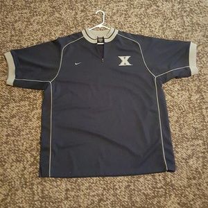 Nike Xavier University sports pull over