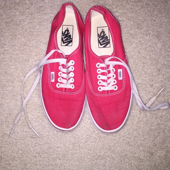 Red Vans