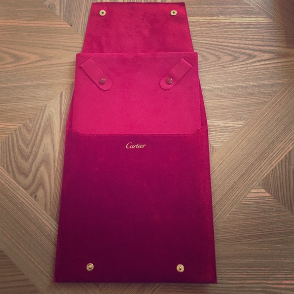 Cartier large storage pouch/case with insert - Picture 1 of 4