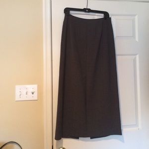 GAP long gray skirt