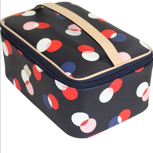 NWT Kate Spade Train Case w/ Cosmetic Case Inside