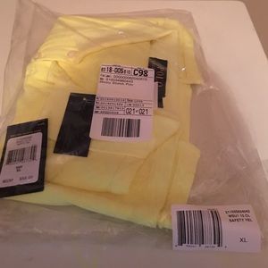 Ralph Lauren polo T-shirt yellow with blue house.