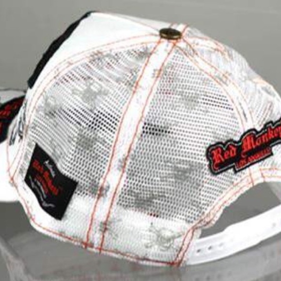 100% Authentic RED MONKEY OUTLAW HAT
