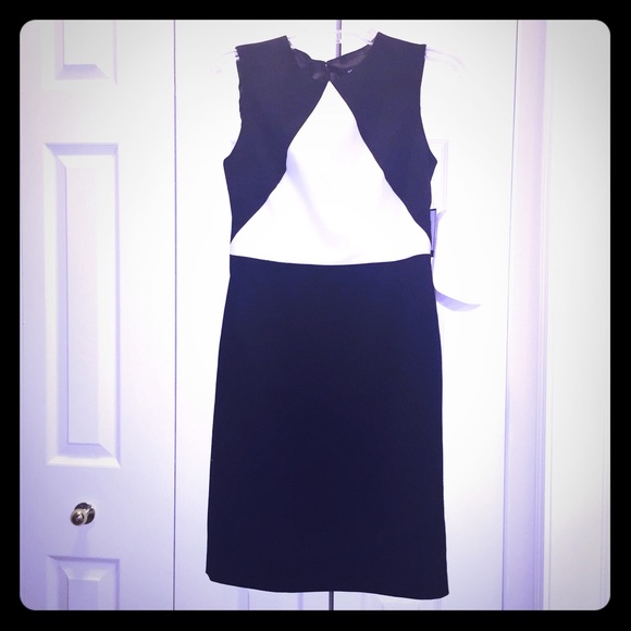 Black/White Nine West dress.
