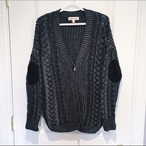 Urban Outfitters Grey Oversized Cardigan