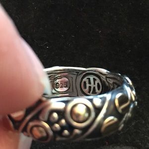 John Hardy Jaisalmer Dot Twist Band Ring