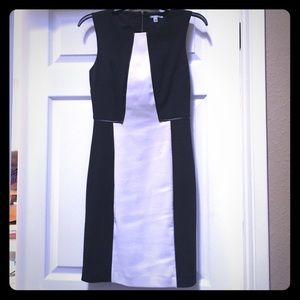 Halogen Nordstrom color block sheath dress size 0