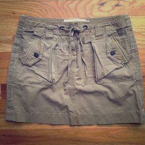 J Crew Chino Twill Skirt