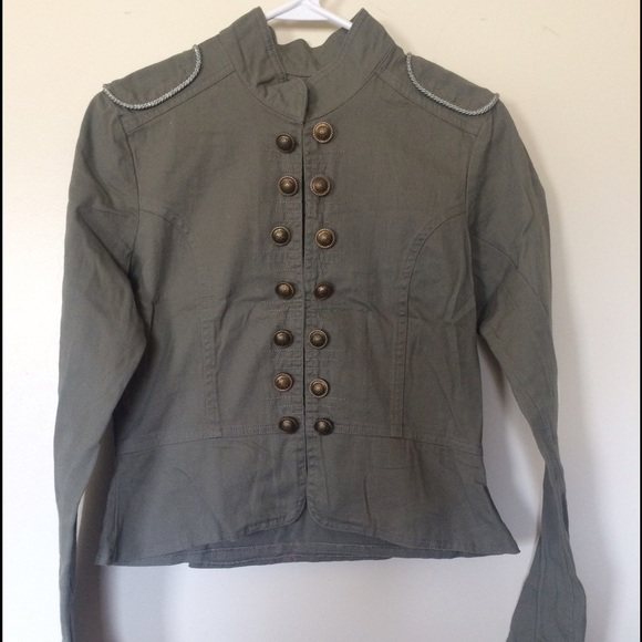 Olive Military Jacket