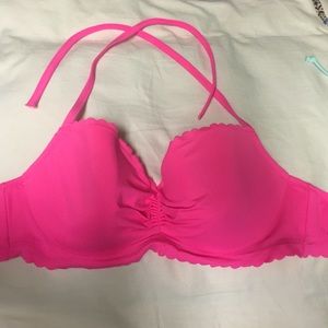 Hot Pink Bikini Top