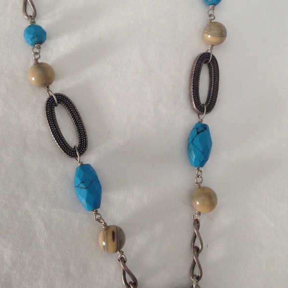 Turquoise statement necklace - Picture 4 of 4