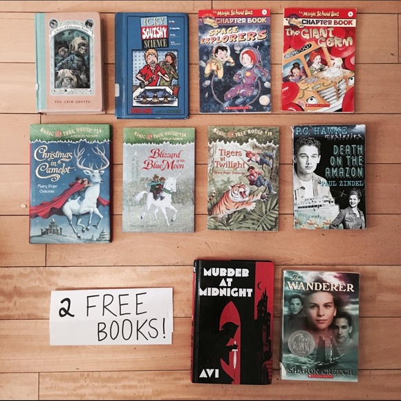 Mystery Set of 10 BOOKS