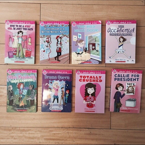 Candy Apple Set of 8 BOOKS