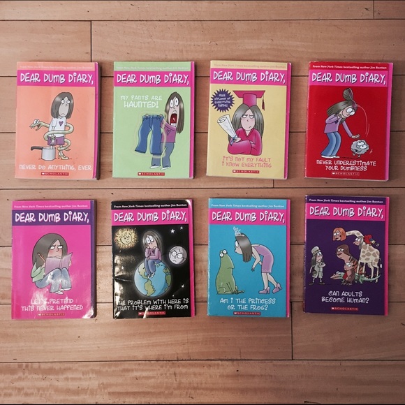 Dear Dumb Diary Set of 8 BOOKS