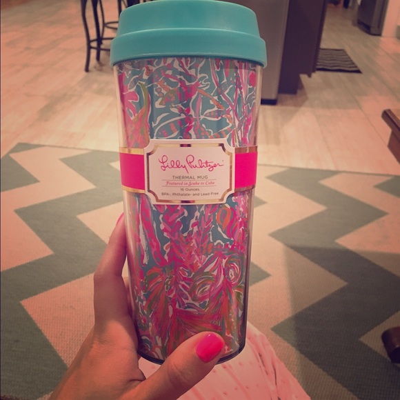 Lilly Pulitzer Travel Coffee Mug