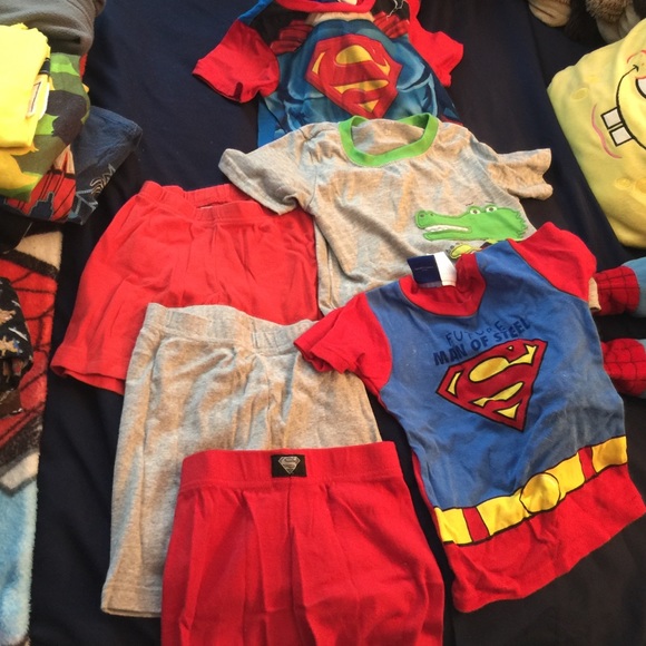 Super cute superman and gayer pajamas