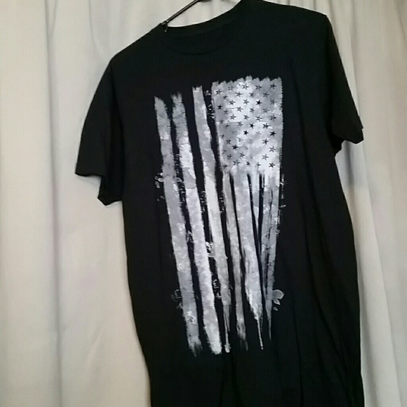 Flag tee mens lg
