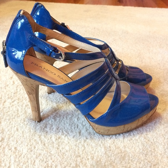 Blue heels