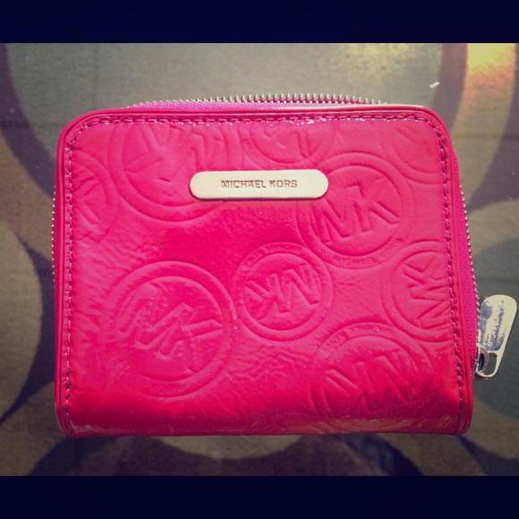 Pink Michael Kors wallet
