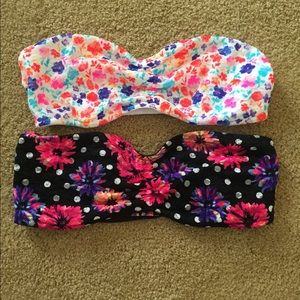 PINK Victoria Secret lace bandeau bundle