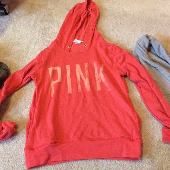 Pink hoodie
