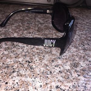 Juicy Black sunglasses. No scratches