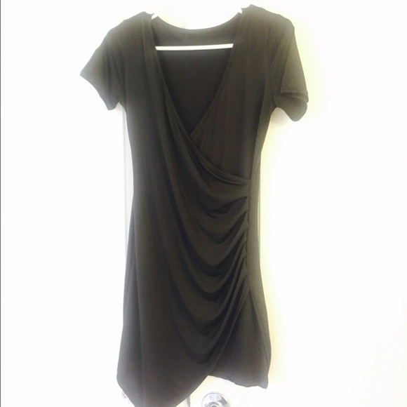 Sexy Black Asymmetrical Dress