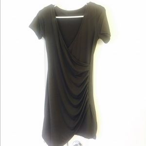 Sexy Black Asymmetrical Dress