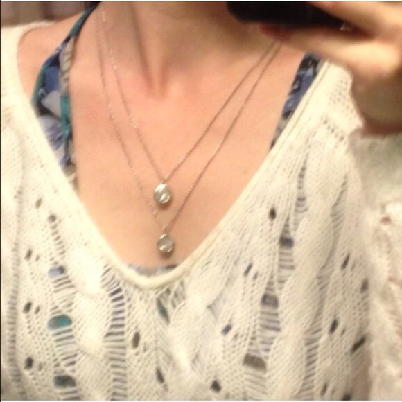 Double layer chain necklace - Picture 2 of 3