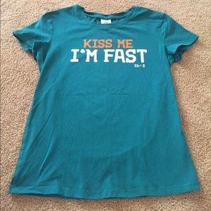 Adidas Kiss me I'm fast T-shirt