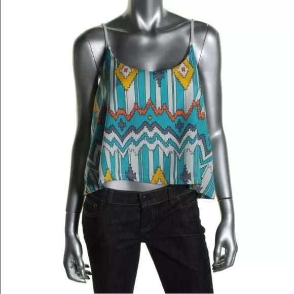 NWT Surf Gypsy adorable Aztec crop top