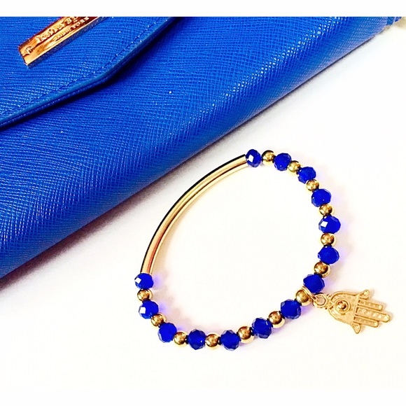 Hamsa Hand Beaded Bracelet