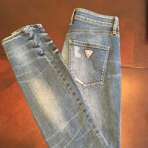 Guess High Waisted Skinny Jeans