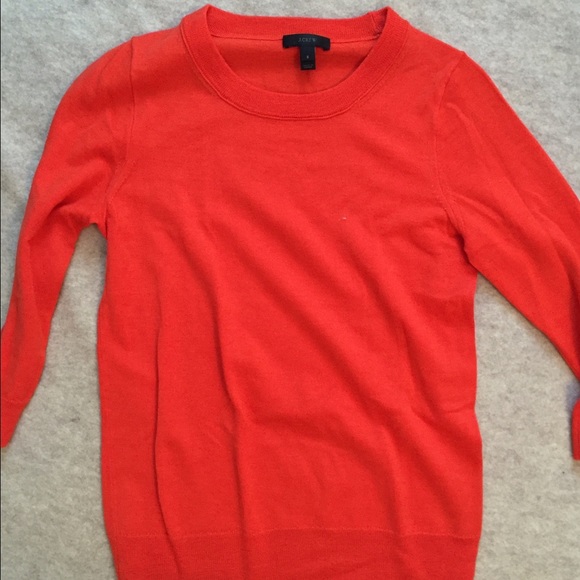Red JCrew Sweater
