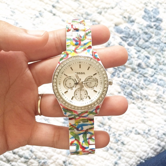 Fossil Painted Watch - Picture 3 of 4