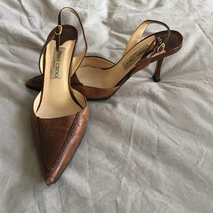Jimmy Choo sling back pumps