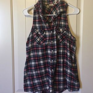 Plaid tank