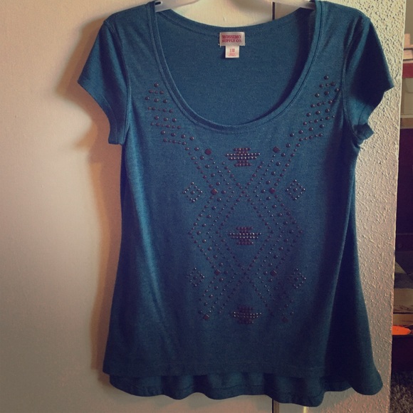 Very cool studded T-shirt by Mossimo