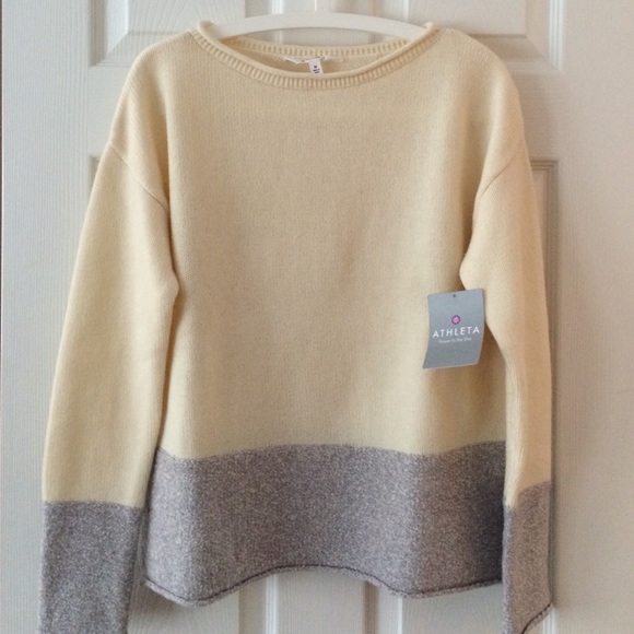 Athleta Brindle Border sweater