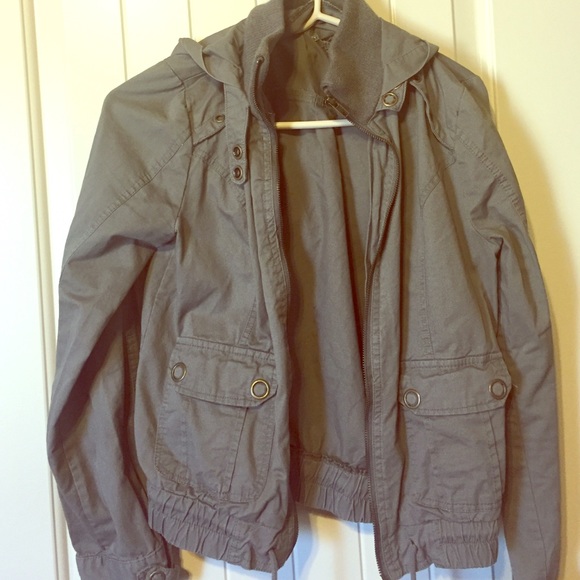Olive green jacket