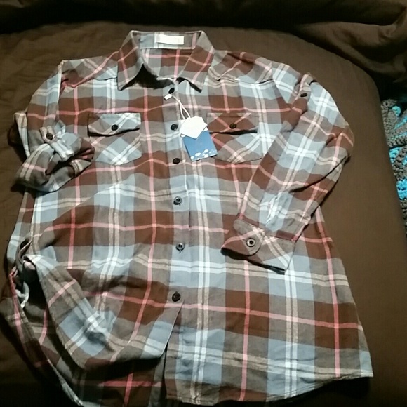 Long sleeve flannel shirt