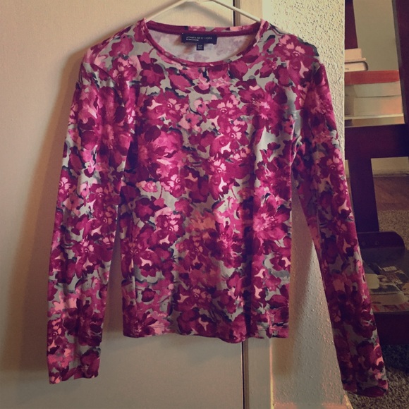 Flowered t-shirt by Jones New York