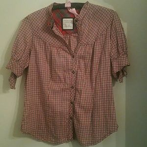 Plaid Western Shirt