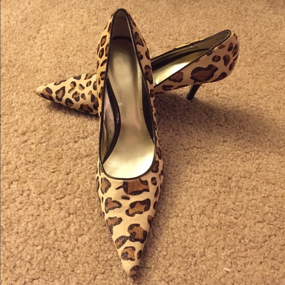 Nine West Zebra Print Heel