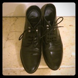 Topshop lace-up ankle boots