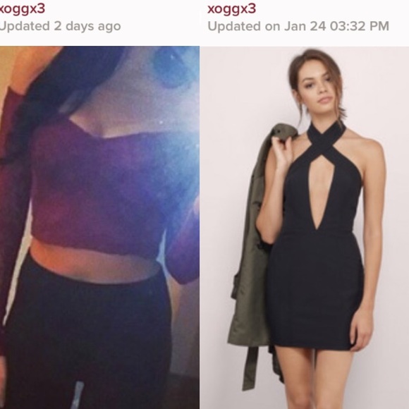 Bundle! Tobi dress & CR crop